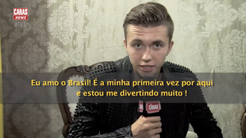 Ian Thomas elogiou a energia dos fãs brasileiros - Divulgação