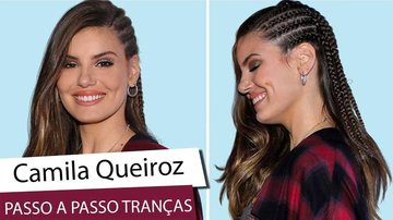 Imagem Saiba como copiar o penteado trançado de Camila Queiroz